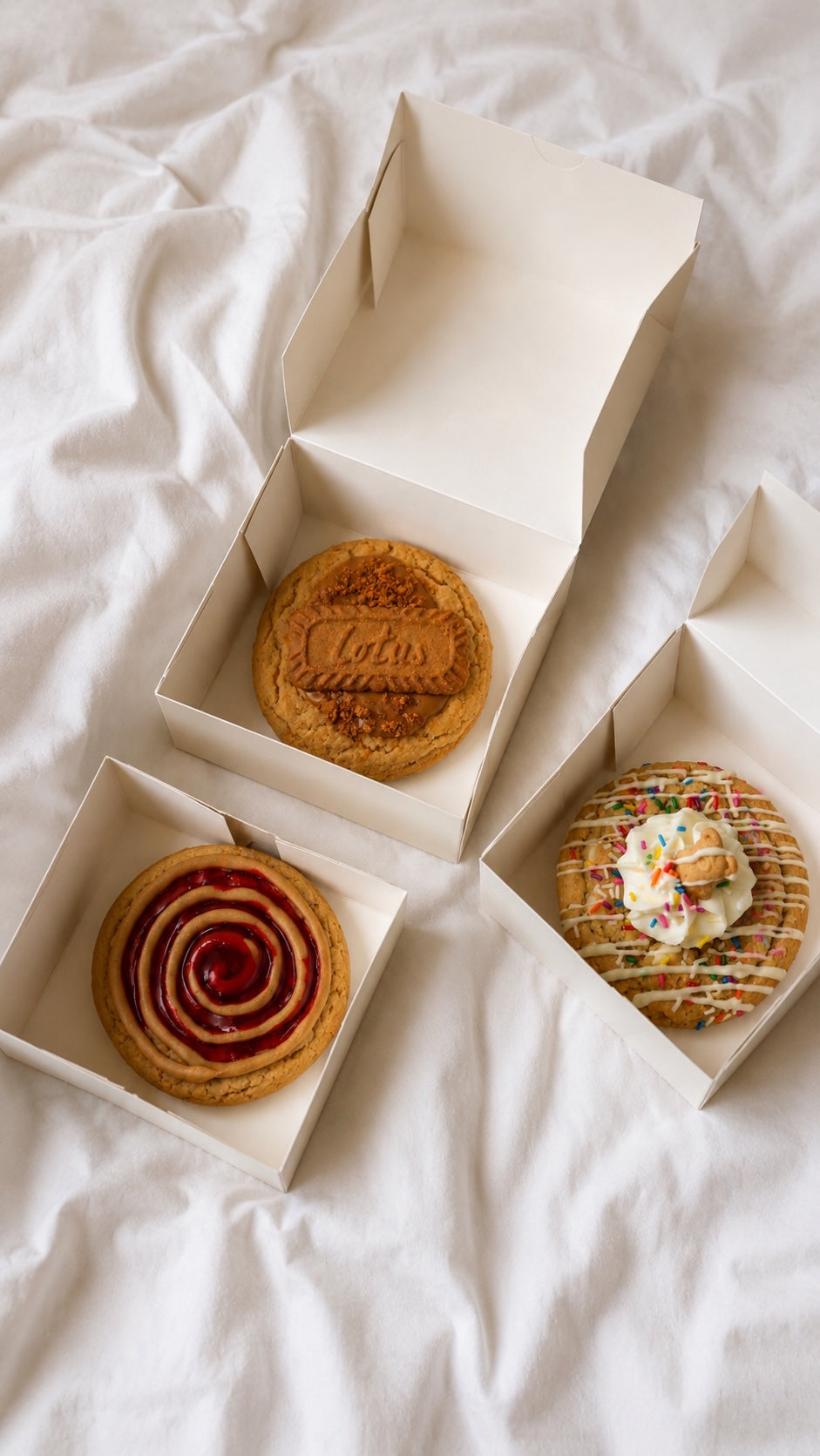 Fresh cookies from Cookie Factory