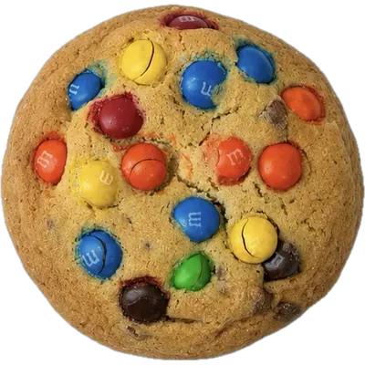 M&M cookie